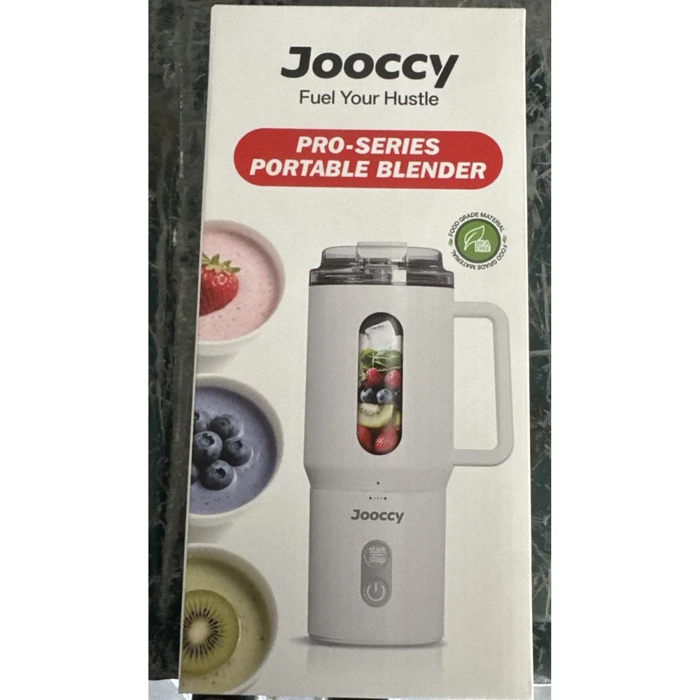 Jooccy Pro-Series Portable Handheld Blender J01-TS6R-W 120W 11oz USB-C
